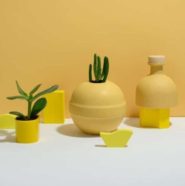 Vases porcelaine de couleur